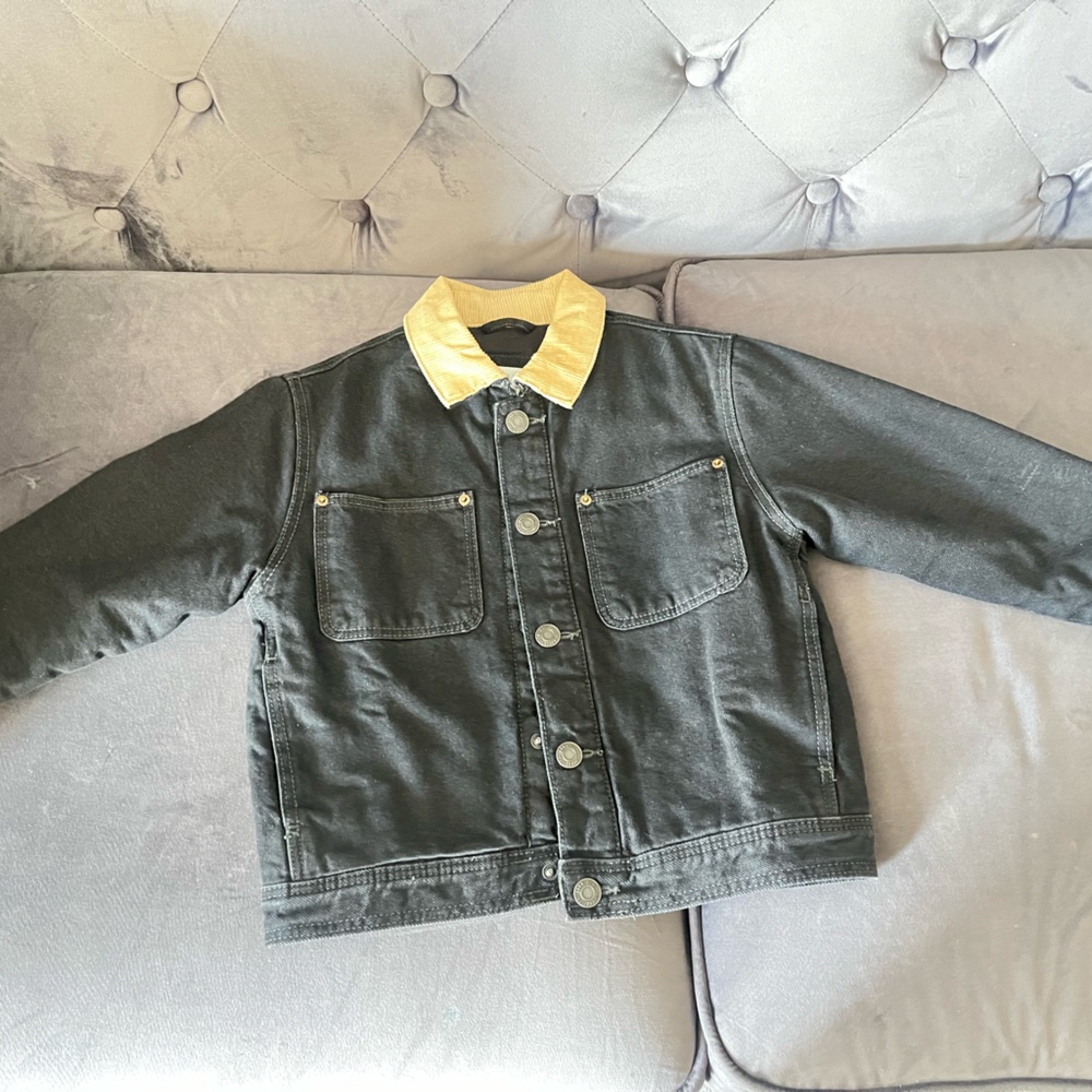 Zara Kids Black Jean Jacket. Size 3-4 years old. Boy.